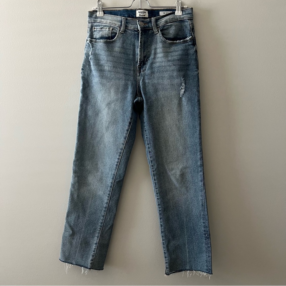 Kensie Distressed The Slim Jeans
